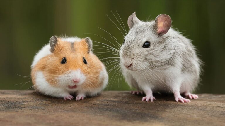 Differences between hamsters and gerbils