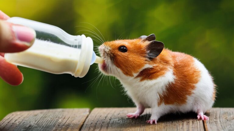 Milk and hamster health